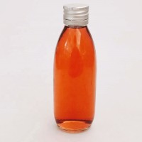 200ml ball shape food grade glass bottle with tamper evident lid for storing beverage soft drink,soda water