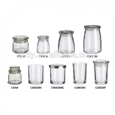 wholesale various glass candle jar