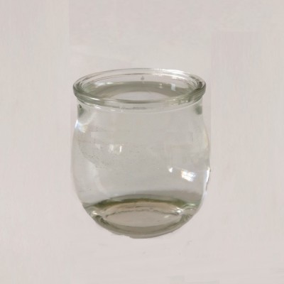 500ml vase shape cork lid glass candle jar